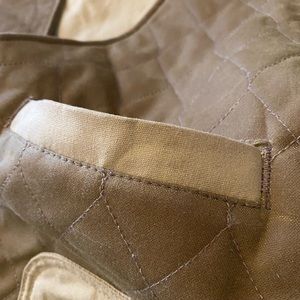 Quilted tin cloth Filson vest